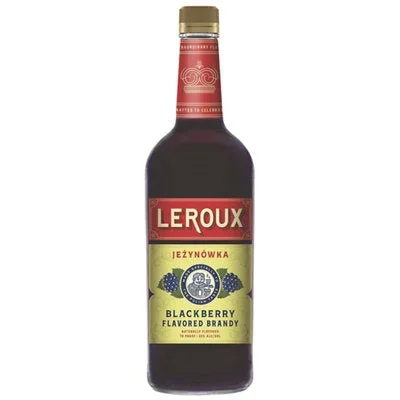 Leroux Blackberry Flavored Brandy Polish Style 70 1L