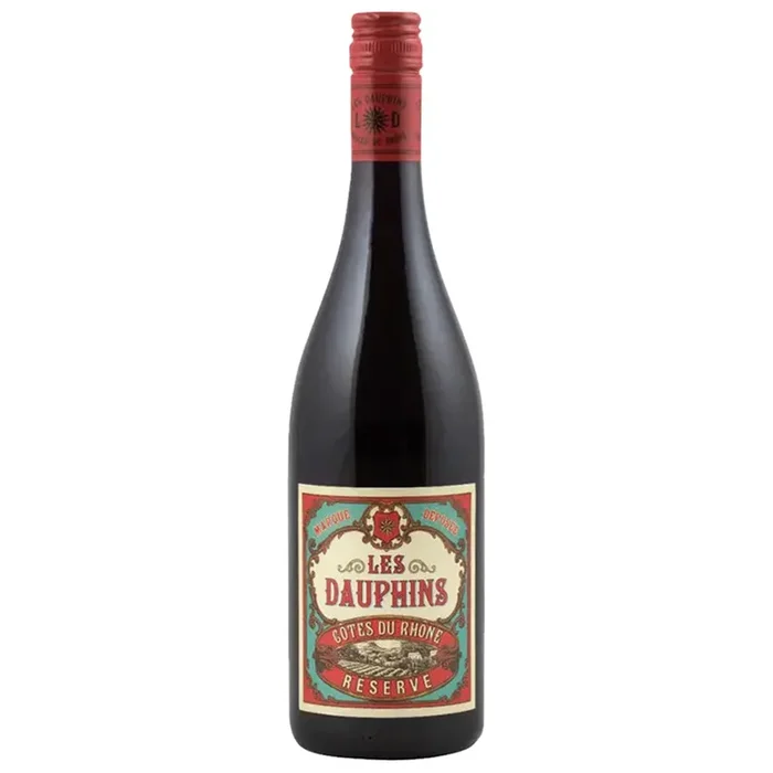 Les Dauphins Cotes de Rhone Reserve Rouge