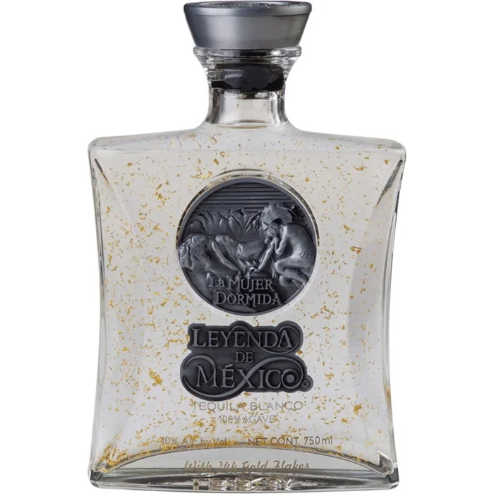Leyenda De Mexico Tequila Blanco 24K
