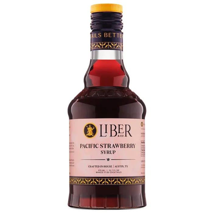 Liber & Co. Pacific Strawberry Syrup 375ml