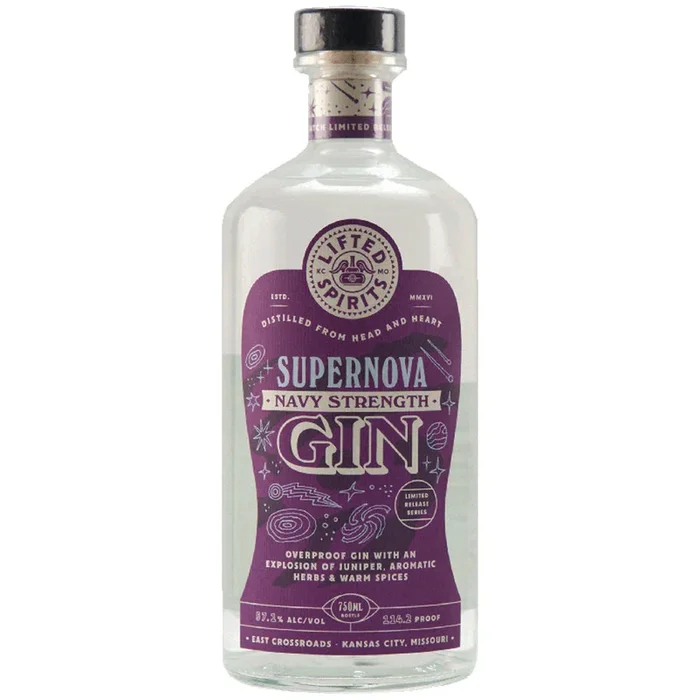 Lifted Spirits Supernova Navy Strength Gin