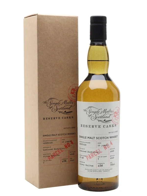 Linkwood 10 Years Old Reserve Cask – Parcel No.4 Speyside Single Malt Scotch Whisky | 700ML