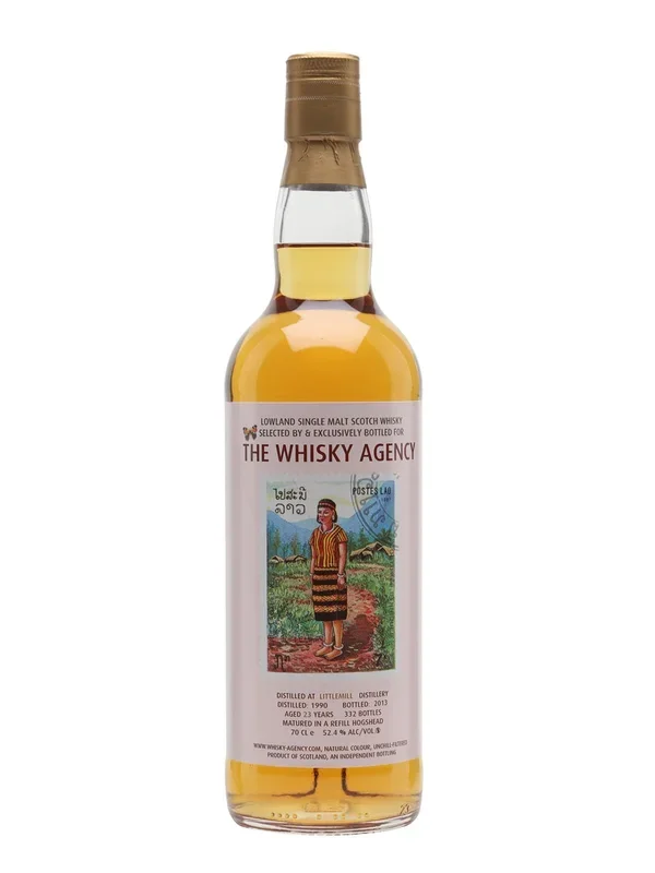 Littlemill 1990 23 Year Old The Whisky Agency Lowland Single Malt Scotch Whisky | 700ML