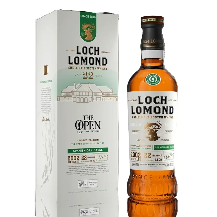 Loch Lomond Aged 22 Years Single Malt Scotch Whiskey – The Open Special (153rd Royal Portrush Limited Edition)