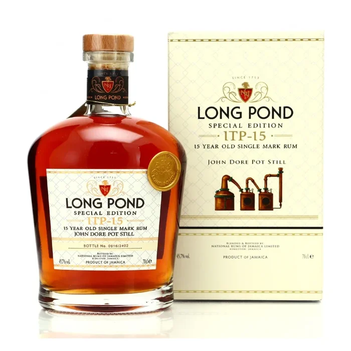 Long Pond Gold Rum Itp 15 John Dore Pot Still 15 Yr