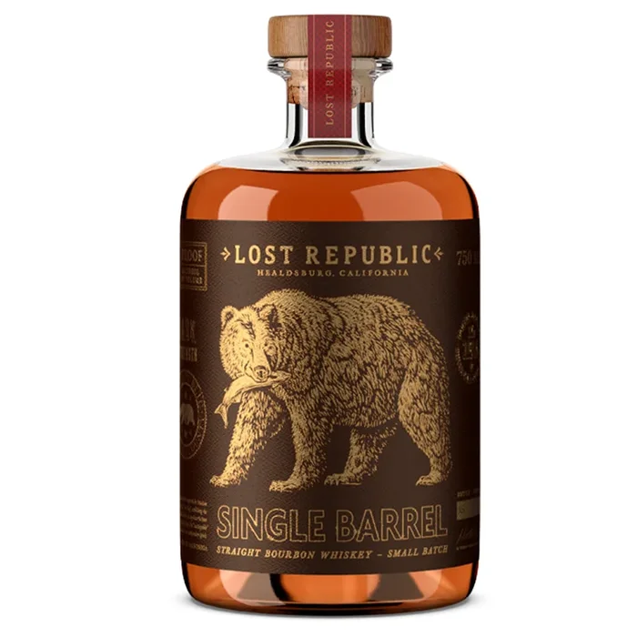 Lost Republic Cask Strength Single Barrel Straight Bourbon Whiskey