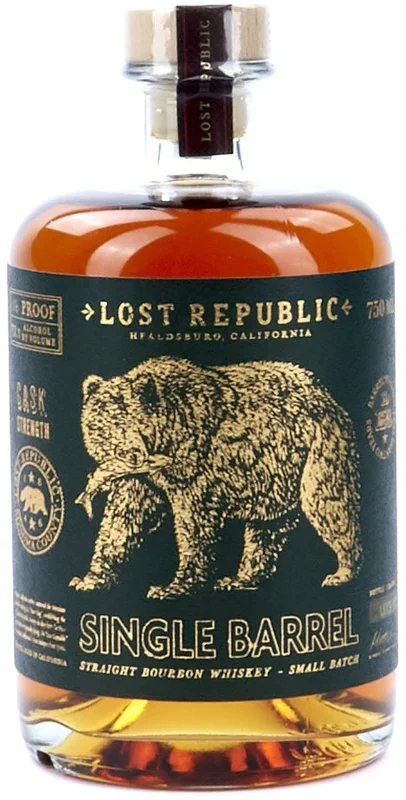 Lost Republic Cask Strength Straight Bourbon 750ml