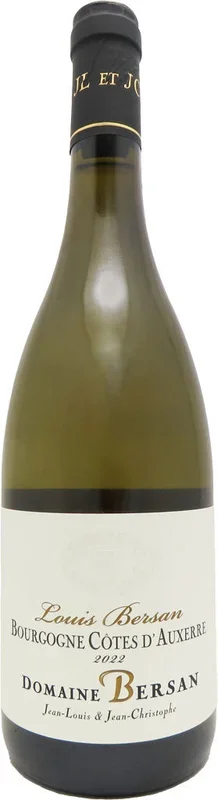 Louis Bersan Domaine Bersan Cotes d’Auxerre Blanc 2022 750ml