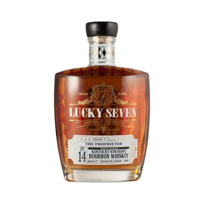 Lucky Seven Spirits The Proprietor 14 Year Single Barrel Bourbon Whiskey 105.7 Proof Gallenstein Store Pick