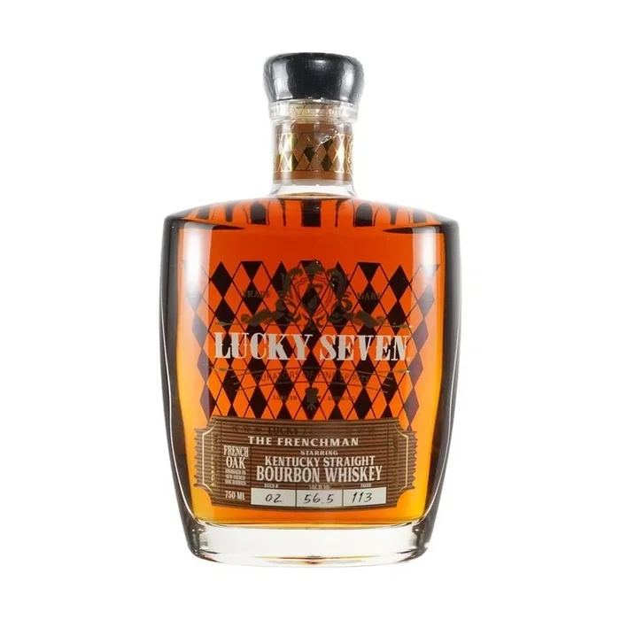 Lucky Seven The Frenchmen Straight Bourbon Whiskey