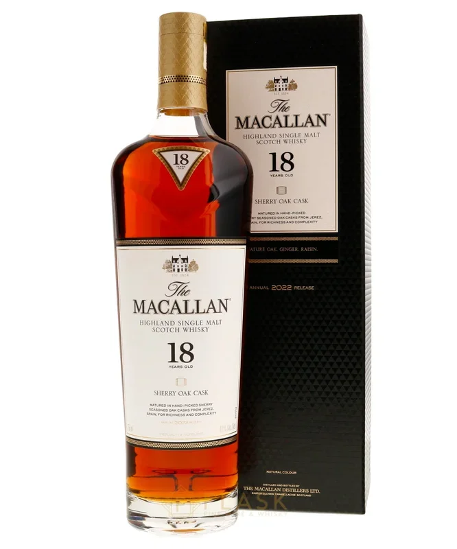 Macallan 18 Year Sherry Oak 2022 [With Box]