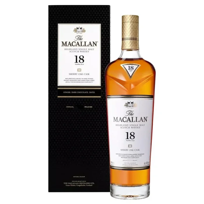 Macallan 18yr Sherry Oak Single Malt Scotch – 2024 Release
