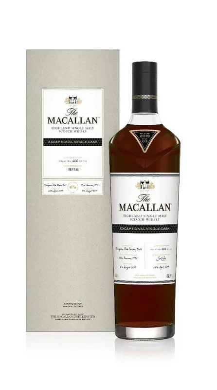 MACALLAN SCOTCH EXCEPTIONAL SINGLE CASK 2020/ESH-13921/03 LIMITED EDITION 750ML