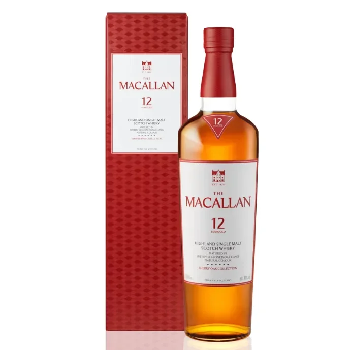 Macallan Sherry Oak 12 Yr Single Malt Scotch Whisky