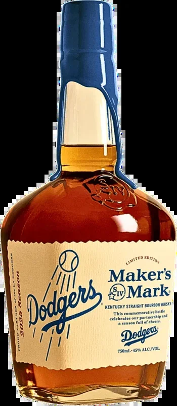 Maker’s Mark LA Dodgers 2025 Edition Kentucky Straight Bourbon Whiskey