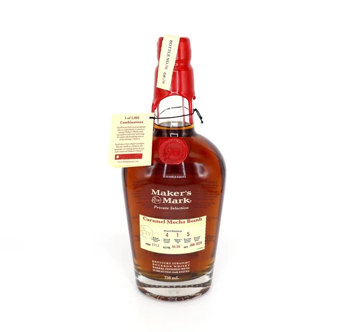 Maker’s Mark Private Selection Caramel Mocha Bomb Kentucky Straight Bourbon Whisky