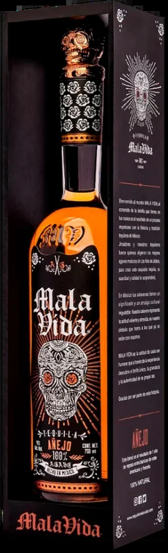 MALA VIDA TEQUILA ANEJO 750ML