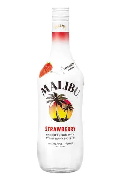 MALIBU RUM STRAWBERRY CARIBBEAN 750ML