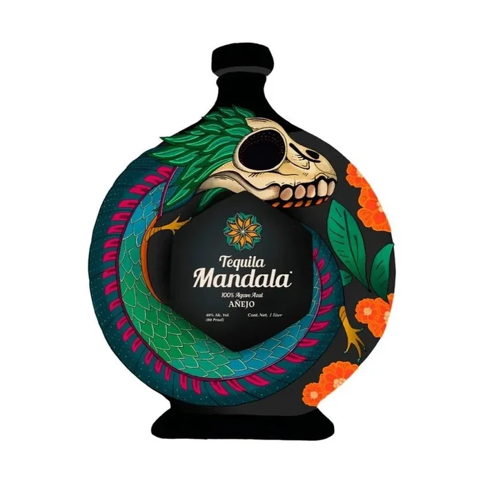 Mandala ‘Día de los Muertos 2023’ Anejo Tequila (Liter)