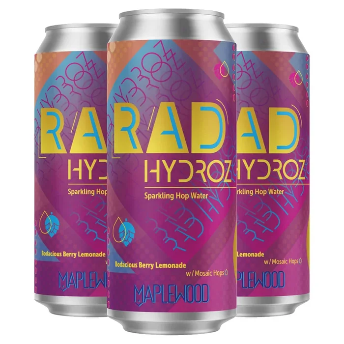 Maplewood Rad Hydroz Bodacious Berry Lemonade 4pk/16oz Cans