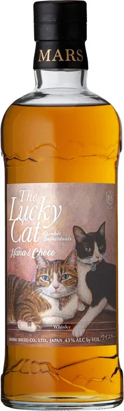 Mars The Lucky Cat “Hana & Choco” Japanese Whisky 700ml