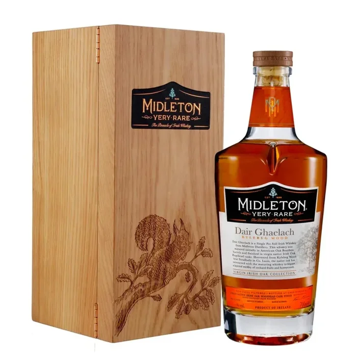 Midleton Single Pot Still Irish Whiskey Very Rare Dair Ghaelach Kylebeg Wood