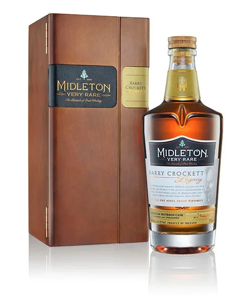 MIDLETON WHISKY SINGLE MALT IRISH BARRY CROCKETT LEGACY 92PF 750ML