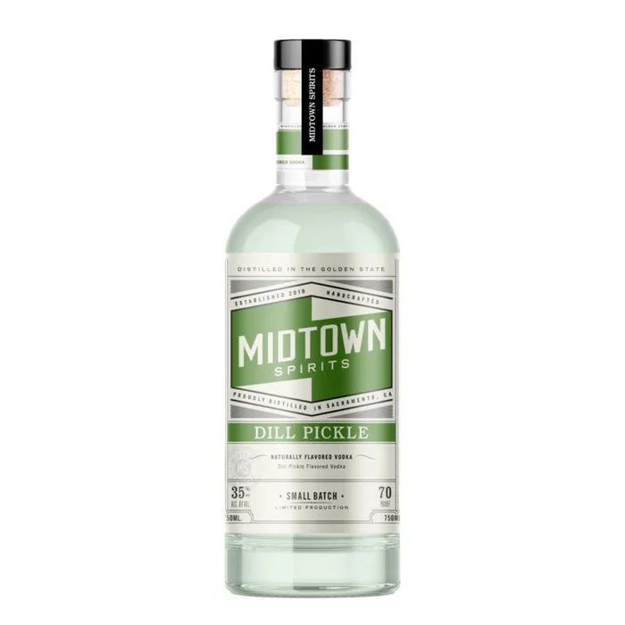 Midtown Spirits Small Batch Dill Pickle Flavored Vodka