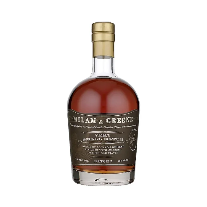 Milam & Greene Straight Bourbon Very Small Batch Finished With Charred French Oak Whiskey