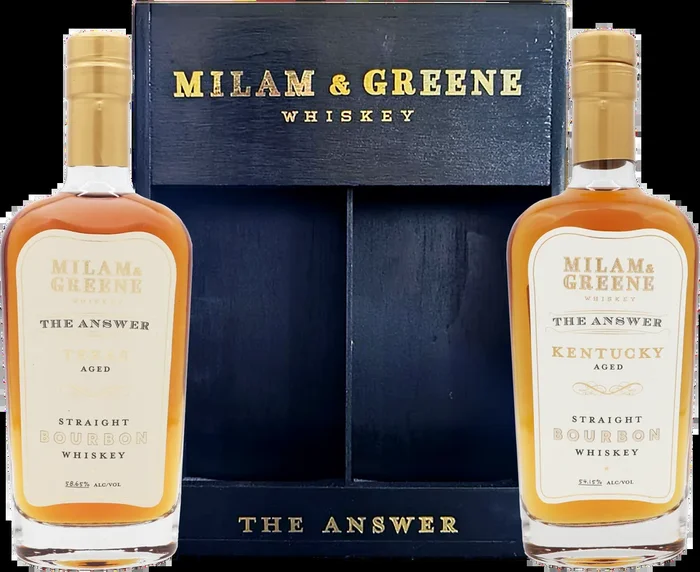 Milam & Greene The Answer Straight Bourbon Whiskey (375mL)