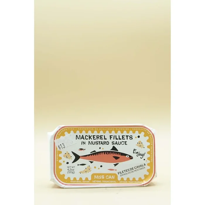 Miss Can Mackerel in Mustard Sauce – 4oz tin