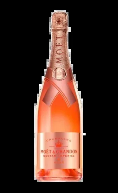 MOET & CHANDON CHAMPAGNE NECTAR IMPERIAL ROSE LUMINOUS EDITION FRANCE 1.5LI