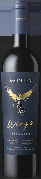MONTES WINGS RED WINE CARMENERE COLCHAGUA VALLEY CHILE 2019