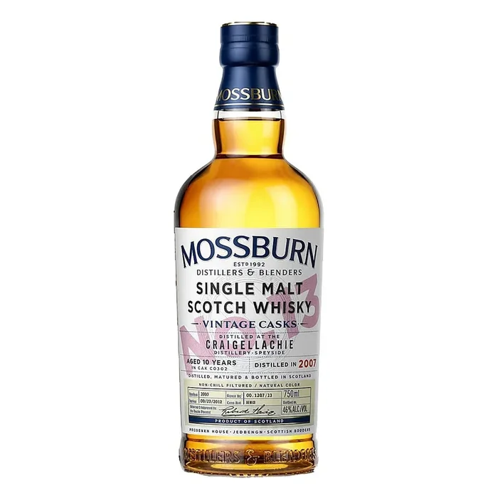 Mossburn 10 Year Craigellachie Distillery Vintage Casks No. 13