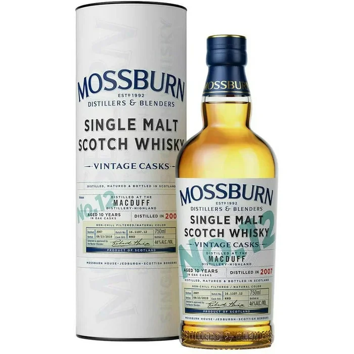 Mossburn 10 Year Macduff Distillery Vintage Casks No.12