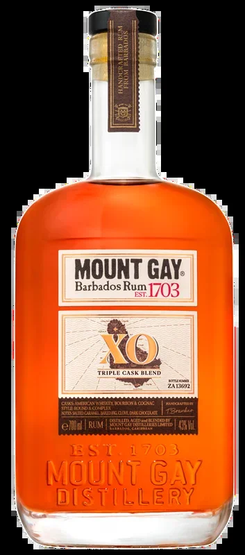Mount Gay XO Triple Cask Blend Reserve Rum 750ml
