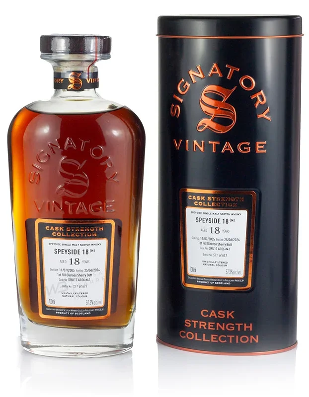 Mystery Malt (Macallan) 18 Year Old 2005 Signatory Cask Strength #41