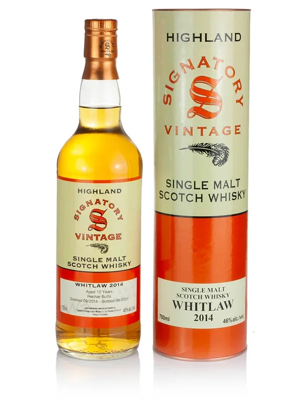 Mystery Malt Whitlaw (Highland Park) 10 Year Old 2014 Signatory Highland