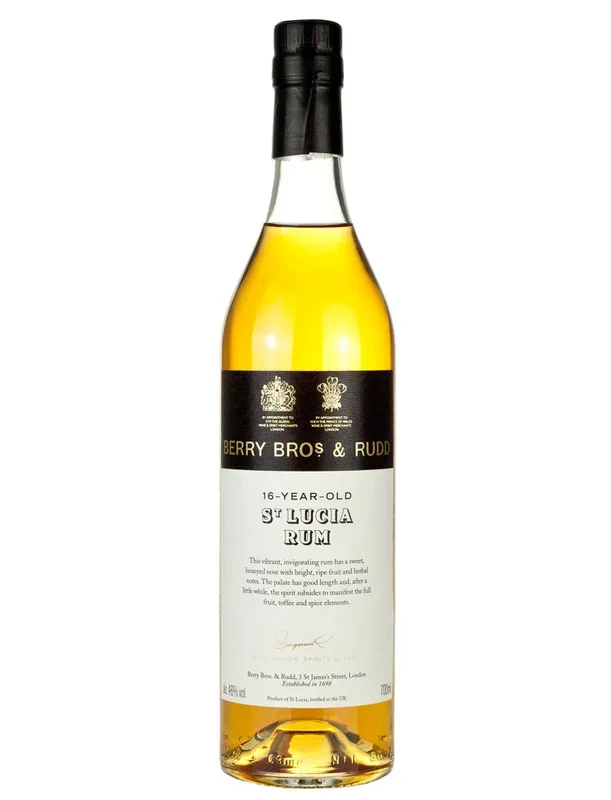 Mystery Rum St Lucia 16 Year Old 2000 Berry Bros
