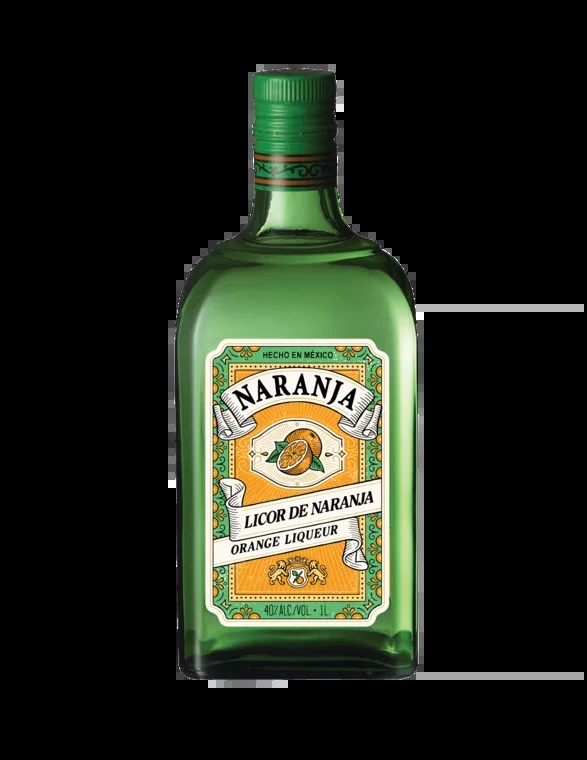 NARANJA LIQUEUR ORANGE LICOR DE NARANJA MEXICO 750ML