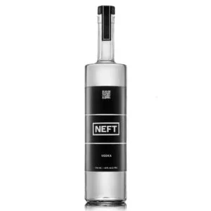 NEFT VODKA AUSTRIAN GLASS BOTTLE 750ML