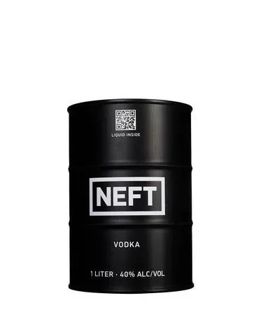 NEFT VODKA BLACK CAN AUSTRIA 1LI