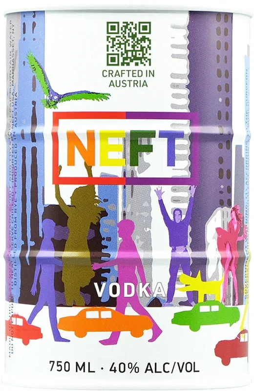 Neft Vodka Pride Barrel 750ml