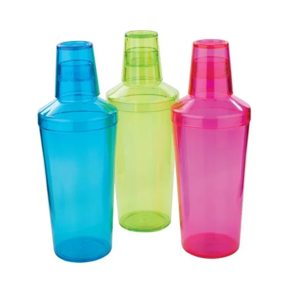 Neon Plastic Cocktail Shaker