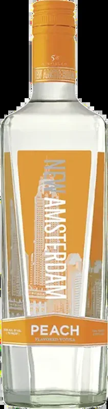 New Amsterdam Peach Flavoured Vodka (50mL)