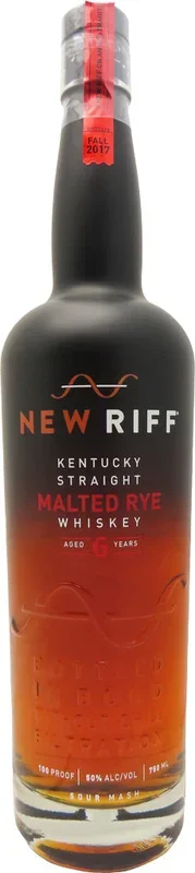 New Riff Bottled in Bond Malted Rye Kentucky Whiskey 6 Year Old 750ml