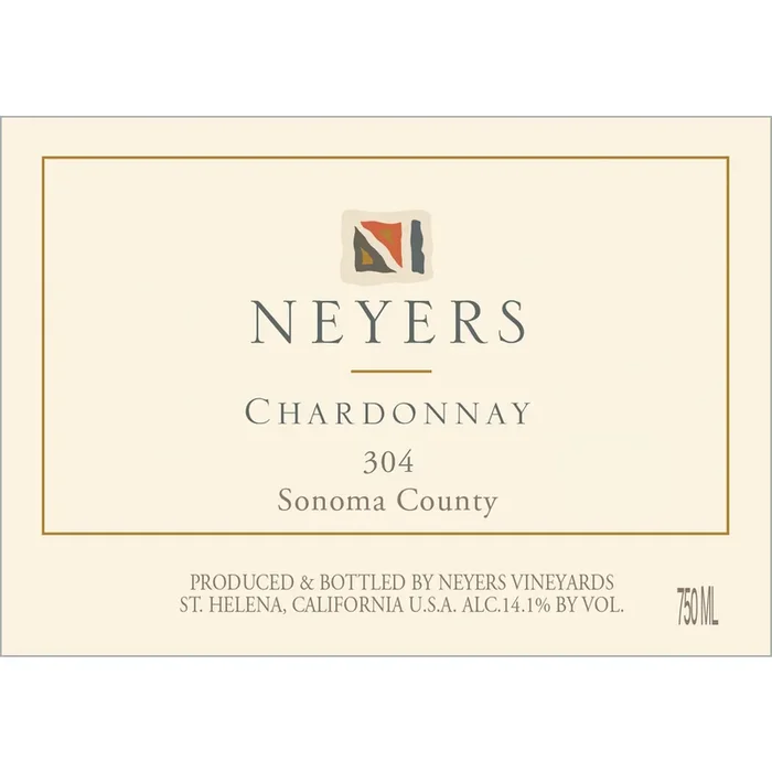 Neyers 304 Sonoma County Unoaked Chardonnay 750ml