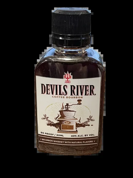 Nip Bourbon Devils River Coffee