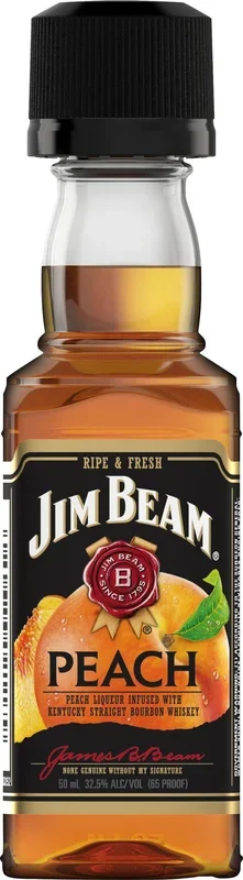 Nip Bourbon Jim Beam Peach