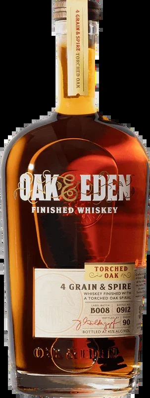 Oak & Eden ‘4 Grain & Spire’ Torched Oak Whiskey